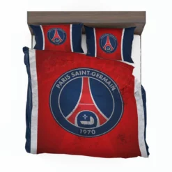 Spirited Paris Football Team PSG Logo Bedding Set 1