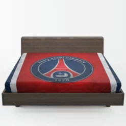 Spirited Paris Football Team PSG Logo Fitted Sheet 1