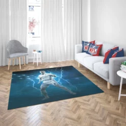 Spirited Soccer Player Toni Kroos Rug 2