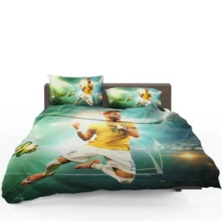 Sportive Brazil Football Player Neymar Bedding Set