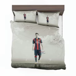 Sportive Football Player Lionel Messi Bedding Set 1