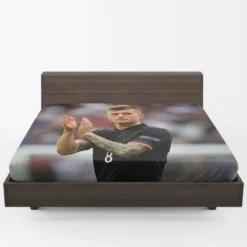 Sportive Football Player Toni Kroos Fitted Sheet 1