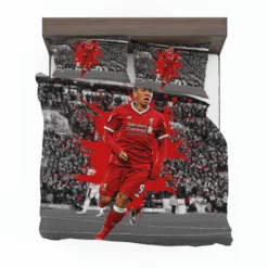 Sportive Footballer Roberto Firmino Bedding Set 1