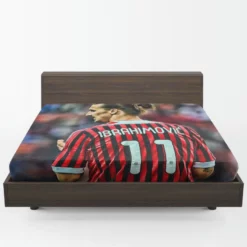 Sportive Footballer Zlatan Ibrahimovic Fitted Sheet 1