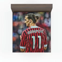 Sportive Footballer Zlatan Ibrahimovic Fitted Sheet