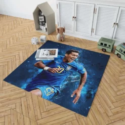 Spright Brazil Football Roberto Firmino Rug 1