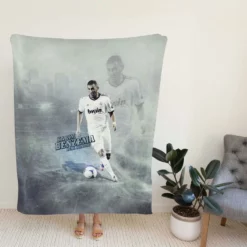 Spright Football Player Karim Mostafa Benzema Fleece Blanket