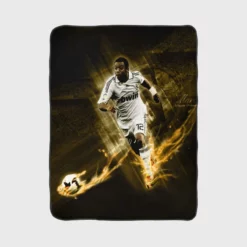 Spright Football Player Marcelo Vieira Fleece Blanket 1