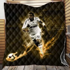 Spright Football Player Marcelo Vieira Quilt Blanket