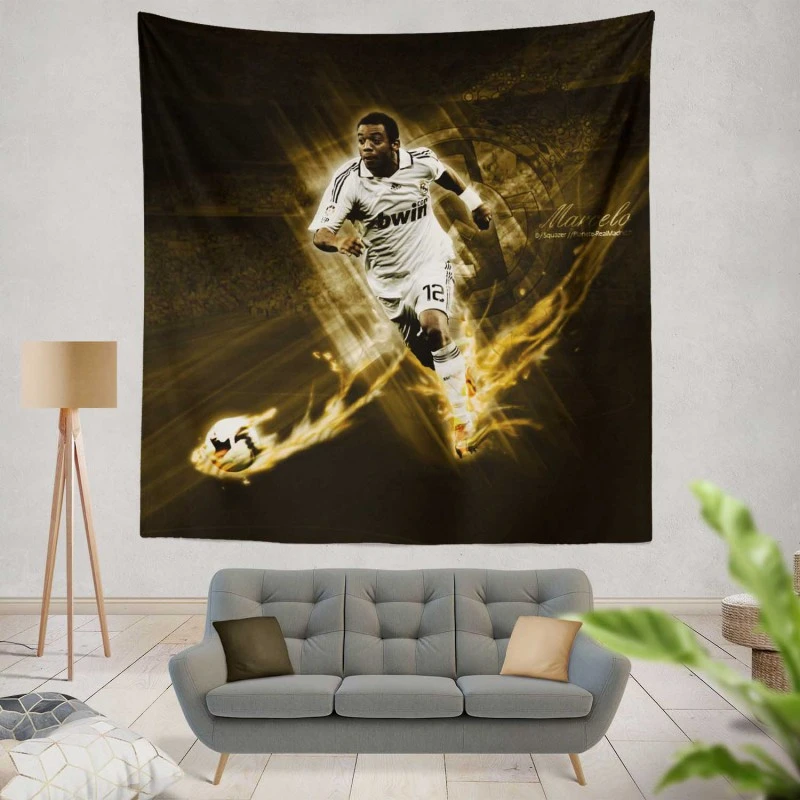 Spright Football Player Marcelo Vieira Tapestry