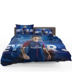 Spright PSG Football Player Neymar Bedding Set