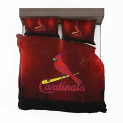 St Louis Cardinals Baseball MLB Logo Bedding Set 1