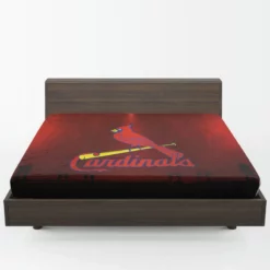 St Louis Cardinals Baseball MLB Logo Fitted Sheet 1