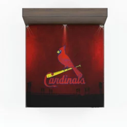 St Louis Cardinals Baseball MLB Logo Fitted Sheet