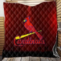 St Louis Cardinals Baseball MLB Logo Quilt Blanket