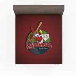St Louis Cardinals Popular Baseball Club MLB Fitted Sheet