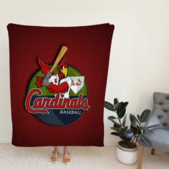 St Louis Cardinals Popular Baseball Club MLB Fleece Blanket