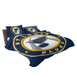 St louis Blues NHL Logo Bedding Set 2