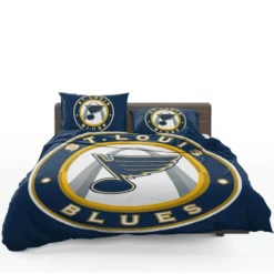 St louis Blues NHL Logo Bedding Set