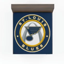 St louis Blues NHL Logo Fitted Sheet