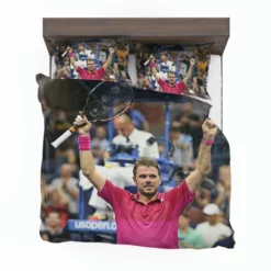 Stanislas Wawrinka Swiss Tennis Player Bedding Set 1