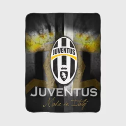 Star Team Juve Logo Fleece Blanket 1