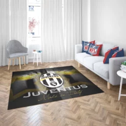 Star Team Juve Logo Rug 2