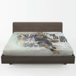 Stephen Curry All NBA NBA Basketball Fitted Sheet 1