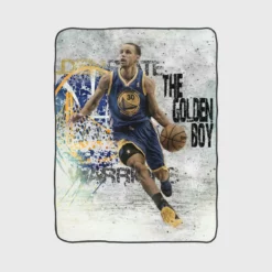 Stephen Curry All NBA NBA Basketball Fleece Blanket 1