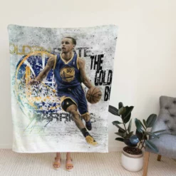 Stephen Curry All NBA NBA Basketball Fleece Blanket