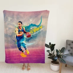 Stephen Curry Inspirational NBA Fleece Blanket