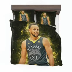 Stephen Curry Inspiring NBA Bedding Set 1