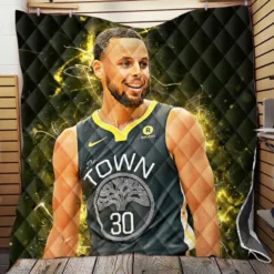 Stephen Curry Inspiring NBA Quilt Blanket