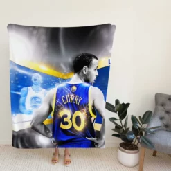 Stephen Curry NBA All Star NBA Fleece Blanket