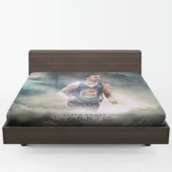 Stephen Curry NBA championships Fitted Sheet 1