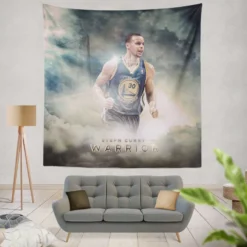 Stephen Curry NBA championships Tapestry