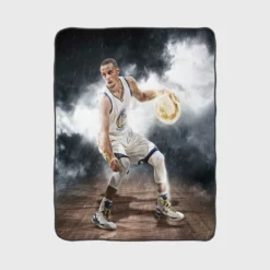 Stephen Curry Powerful NBA Fleece Blanket 1
