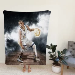 Stephen Curry Powerful NBA Fleece Blanket
