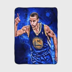 Stephen Curry Professional NBA Fleece Blanket 1