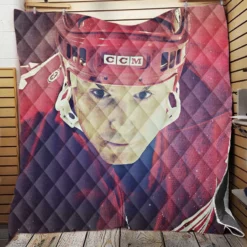 Steve Yeoman NHL Hockey Player Quilt Blanket
