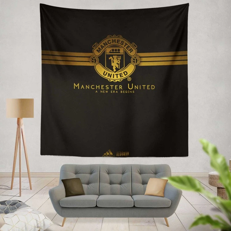 Strong Football Club Manchester United FC Tapestry