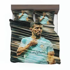 Strong Football Player Sergio Aguero Bedding Set 1