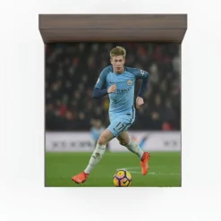 Strong Manchester City Football Player Kevin De Bruyne Fitted Sheet