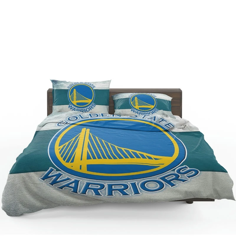 Strong NBA Basketball Team Golden State Warriors Bedding Set