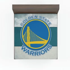 Strong NBA Basketball Team Golden State Warriors Fitted Sheet