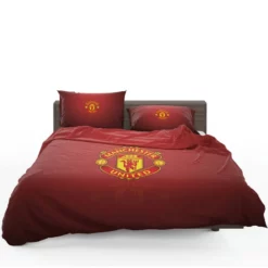Strong Premier League Club Manchester United FC Bedding Set