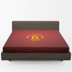 Strong Premier League Club Manchester United FC Fitted Sheet 1