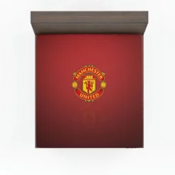 Strong Premier League Club Manchester United FC Fitted Sheet