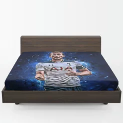 Strong Tottanham Team Player Harry Kane Fitted Sheet 1