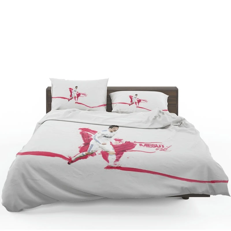 Supercopa de Espana Football Player Mesut Ozil Bedding Set